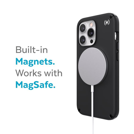 Speck Presidio2 Pro + MagSafe - Etui iPhone 13 Pro z powłoką MICROBAN (Black)