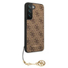 Guess 4G Charms Collection - Etui Samsung Galaxy S22 (brązowy)