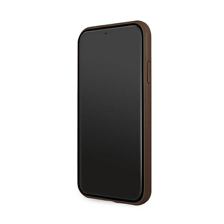 Guess 4G Big Metal Logo - iPhone 11 Pro Max tok (barna)