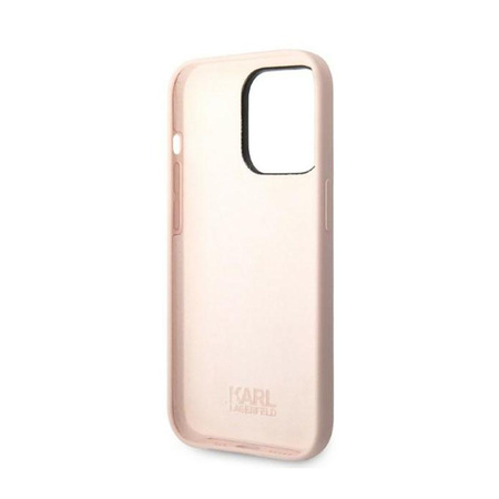 Karl Lagerfeld Silikon NFT Choupette - Hülle für iPhone 14 Pro (Pink)