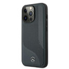 Mercedes Leather Perforated Area - Etui iPhone 13 Pro Max (granatowy)