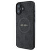 Guess 4G Ring Classic Logo MagSafe - pouzdro pro iPhone 16 (černé)