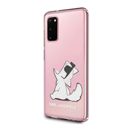 Karl Lagerfeld Choupette Fun Sunglasses - Etui Samsung Galaxy S20 (przezroczysty)