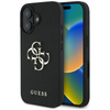 Guess Grained Big 4G Logo Small Classic Logo - Case for iPhone 16 (black)