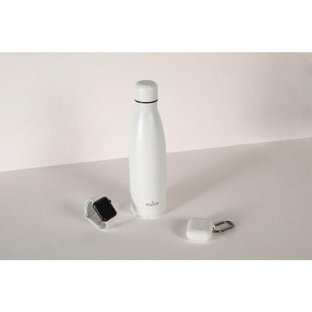 PURO ICON - Butelka termiczna ze stali nierdzewnej 500 ml (White) (Powder Coating)