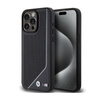 BMW Perforated Twisted Line MagSafe - iPhone 15 Pro Case (black)