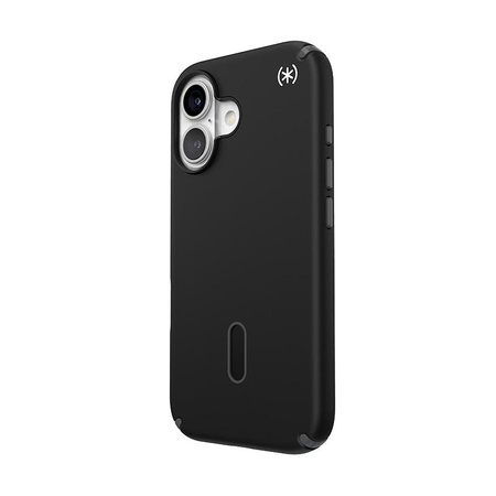 Speck Presidio2 Pro ClickLock & MagSafe - iPhone 16 Tasche (Schwarz / Schiefergrau / Weiß)