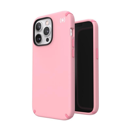 Speck Presidio2 Pro - Coque pour iPhone 13 Pro avec revêtement MICROBAN (Rosy Pink/Vintage Rose)
