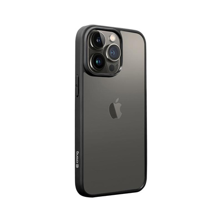 Crong Clear Cover - iPhone 13 Pro Max Hülle (schwarz)