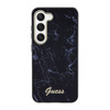 Guess Marble Kollektion - Hülle für Samsung Galaxy S23 (Schwarz)