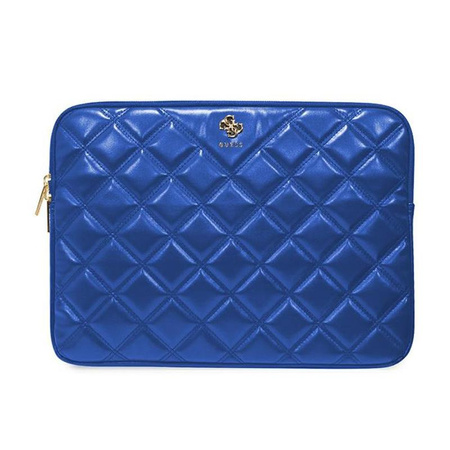 Guess Quilted 4G Sleeve - Etui na notebooka 13" / 14" (niebieski)