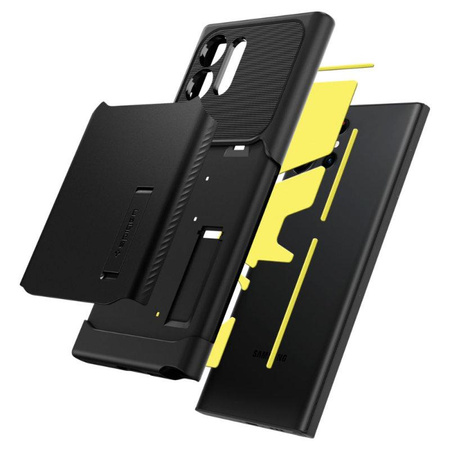 Spigen Slim Armor - tok Samsung Galaxy S23 Ultra (fekete)