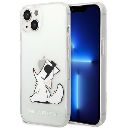 Karl Lagerfeld Choupette Fun Sunglasses - iPhone 14 Plus Case (Transparent)