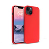 Crong Color Cover - Custodia per iPhone 14 Plus (Rosso)