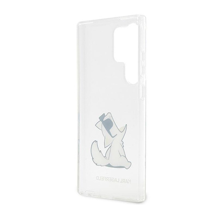 Karl Lagerfeld Choupette Fun - Samsung Galaxy S23 Ultra Tasche (Transparent)