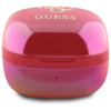 Guess 4G Printed Logo - TWS Casque Bluetooth + étui de chargement (fuchsia)