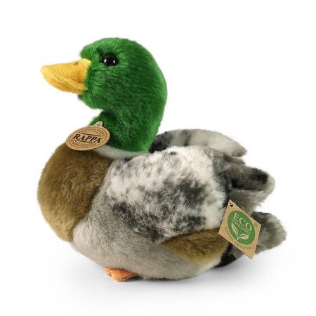 Rappa - Plüss valósághű kabala kacsa Mallard 20 cm környezetbarát