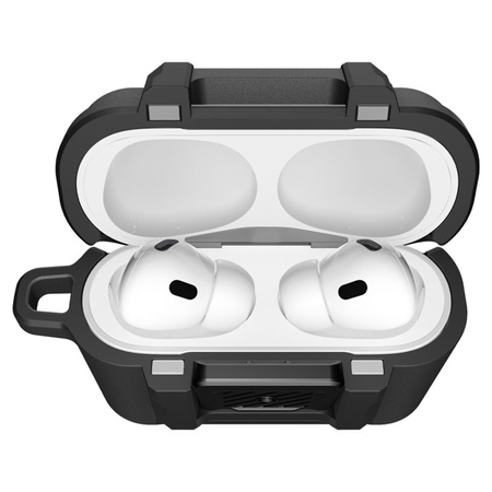 Spigen Lock Fit - Rugged Case for Apple AirPods Pro 3 (Matte Black)