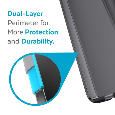 Speck Presidio Perfect-Mist - Gehäuse Samsung Galaxy S22+ mit MICROBAN (Obsidian)