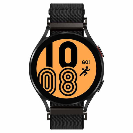 Spigen Fit Lite Band - řemínek pro Samsung Galaxy Watch 4 / 5 / 5 Pro (40 / 42 / 44 / 45 / 46 mm) (černý)