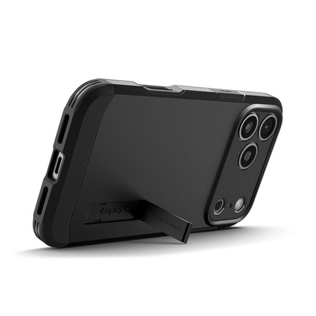 ETUI DO IPHONE 17 PRO do MAGSAFE SPIGEN TOUGH ARMOR ORYGINALNE CZARNE