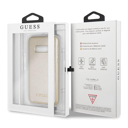 Guess Iridescent - Samsung Galaxy S10e Case (Gold)