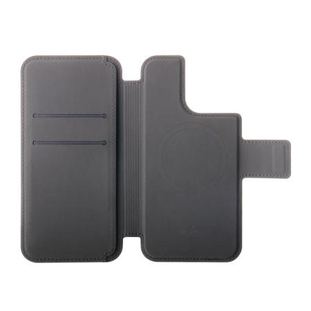 Étui PURO Folio MagSafe - Étui iPhone 14 Pro Max / 13 Pro Max (noir)