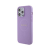Étui Guess Saffiano MagSafe - iPhone 15 Pro Max (violet)