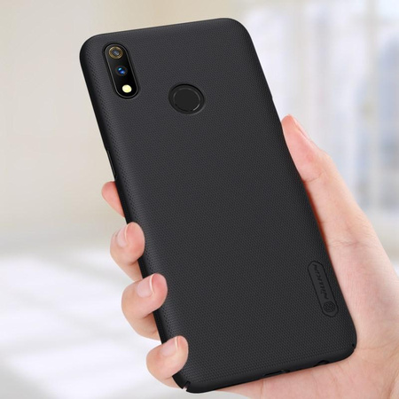 Nillkin Super Frosted Shield - Realme 3 Pro Case (Realme X Lite) (Black)