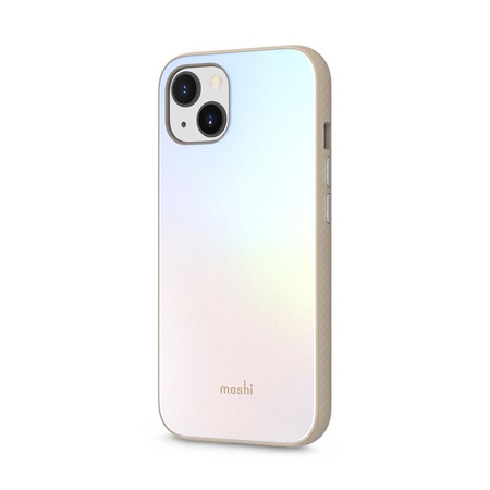 Moshi iGlaze Slim Hardshell Case - iPhone 13 Hülle (SnapTo System) (Astral Silber)