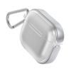 X-Doria Raptic Air - Étui pour AirPods 3 avec mousqueton (Argent)