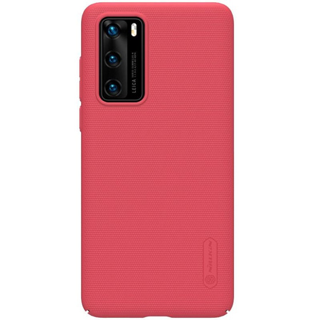 Nillkin Super Frosted Shield - Huawei P40 Case (Bright Red)