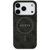 Guess 4G Ring Classic Logo MagSafe - Pouzdro iPhone 17 Pro (černý)