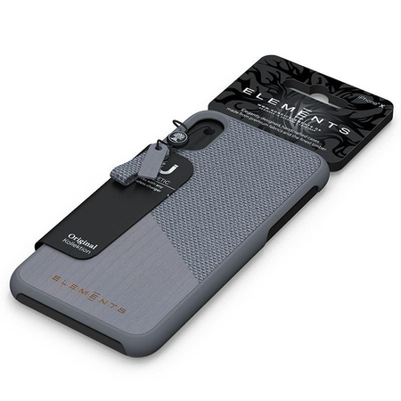 Nordic Elements Original Hel - Dřevěné pouzdro pro iPhone Xs Max (Mid Grey)