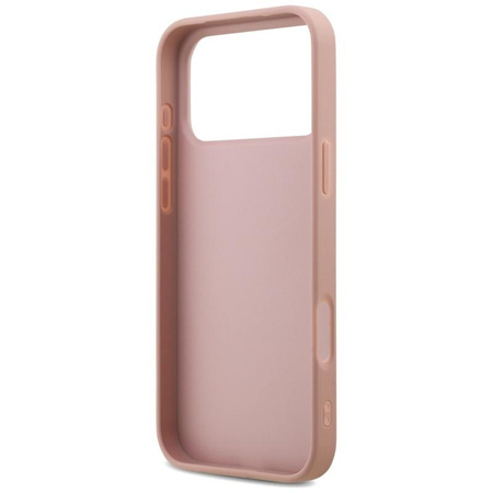 ETUI DO IPHONE 17 PRO MAX RÓŻOWE GUESS ORYGINALNE BROKATOWE ELEGANCKIE
