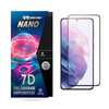 Crong 7D Nano Flexible Glass - Verre hybride 9H incassable pour l'ensemble de l'écran du Samsung Galaxy S21