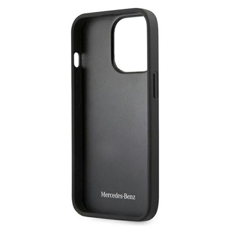 Mercedes Leather Urban Line - iPhone 13 Pro tok (piros)
