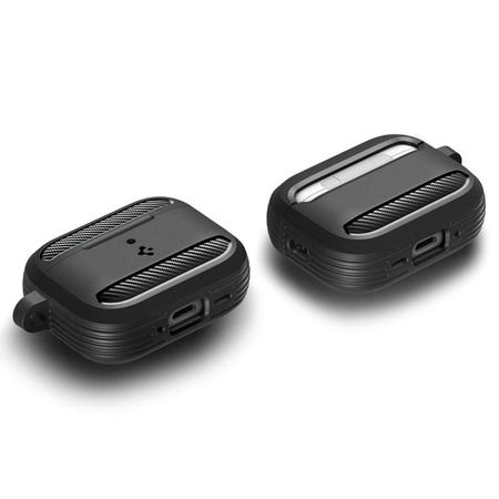Spigen Rugged Armor - Pouzdro pro Apple AirPods Pro 3 (Matte Black)