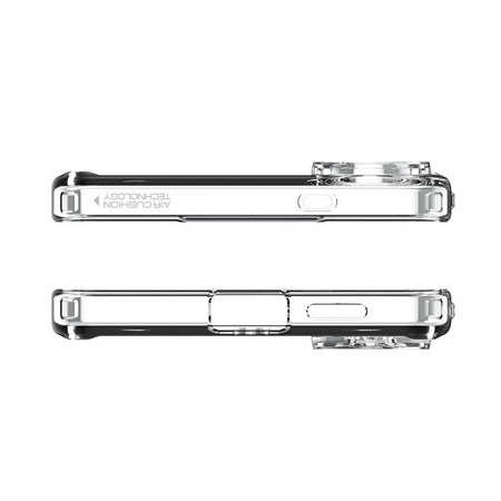 Spigen Ultra Hybrid MagSafe - étui pour Samsung Galaxy S25 Edge (transparent / blanc)