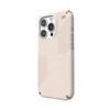 Pouzdro Speck Presidio2 Grip pro iPhone 15 Pro (Bleached Bone / Heirloom Gold / Hazel Brown)