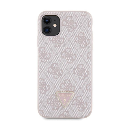 Guess Crossbody 4G Metall-Logo - iPhone 11 Tasche (rosa)