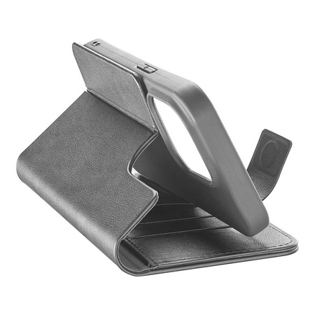 Cellularline Book Agenda - Case for iPhone 15 Pro Max with MICROBAN coating (black)