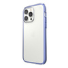 Speck Presidio Perfect-Clear avec Impact Geometry - Coque pour iPhone 14 Pro Max avec revêtement MICROBAN (transparente / violette)