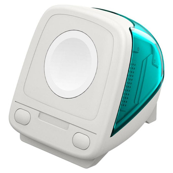 Spigen Classic C1 - Support de charge pour Apple Watch (Bleu Bondi)