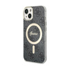 Guess 4G MagSafe - étui pour iPhone 15 (noir)