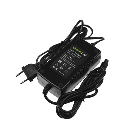Green Cell - Chargeur 42V 2A (3 broches) pour batterie de vélo électrique 36V