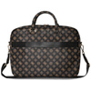 Guess 4G Peony Front Pocket Zipper Triangle Logo - 16" Notebook Bag (black)