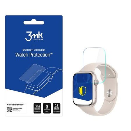 3mk Watch Protection ARC+ - Ochranná fólie pro Apple Watch 8 41mm (3 ks)