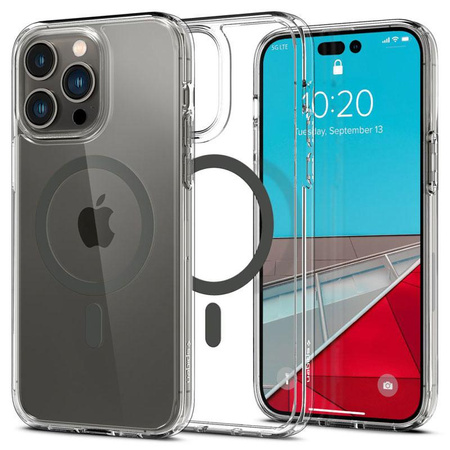 Spigen Ultra Hybrid MagSafe - pouzdro pro iPhone 14 Pro Max (Graphite)