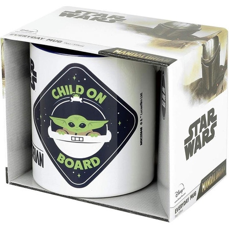 Star Wars - Keramický hrnek v dárkovém balení 300 ml (Mandalorian Baby Yoda)